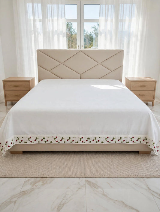 Cotton 3Piece Bed Sheet Set D-005
