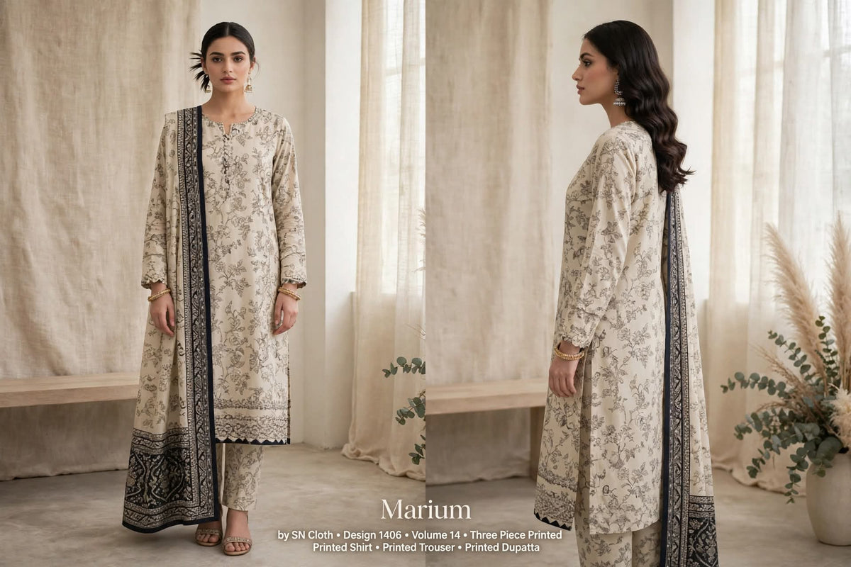 Lawn Printed 3Piece Unstitched D-008