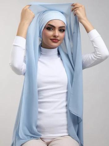 Non-Slip Taj Hijab Nylon Rubber D-005