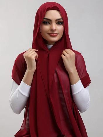 Non-Slip Taj Hijab Nylon Rubber D-007